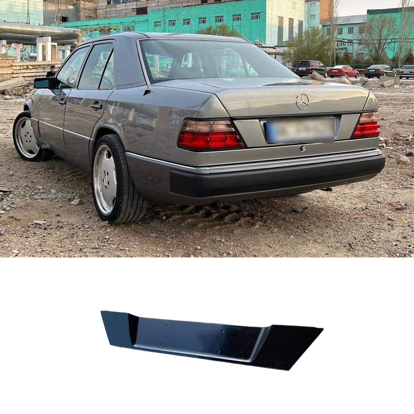 Mercedes W124 1985-93 Taillight Rear Earlier Sedan Trunk Rare blend Heckblende