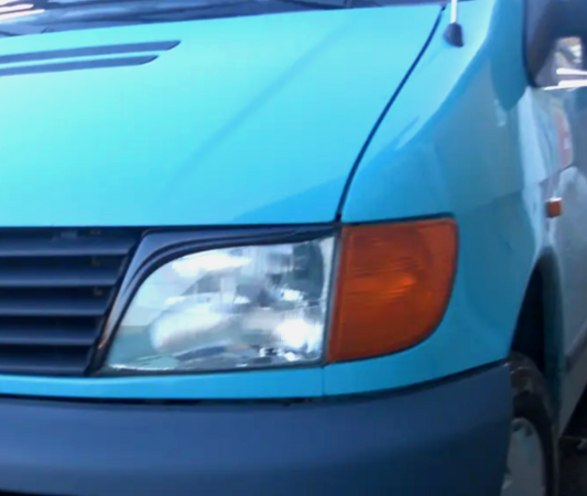 W638 Headlight Eyebrows Mercedes Vito Viano 1996-2003 lift, light tuning