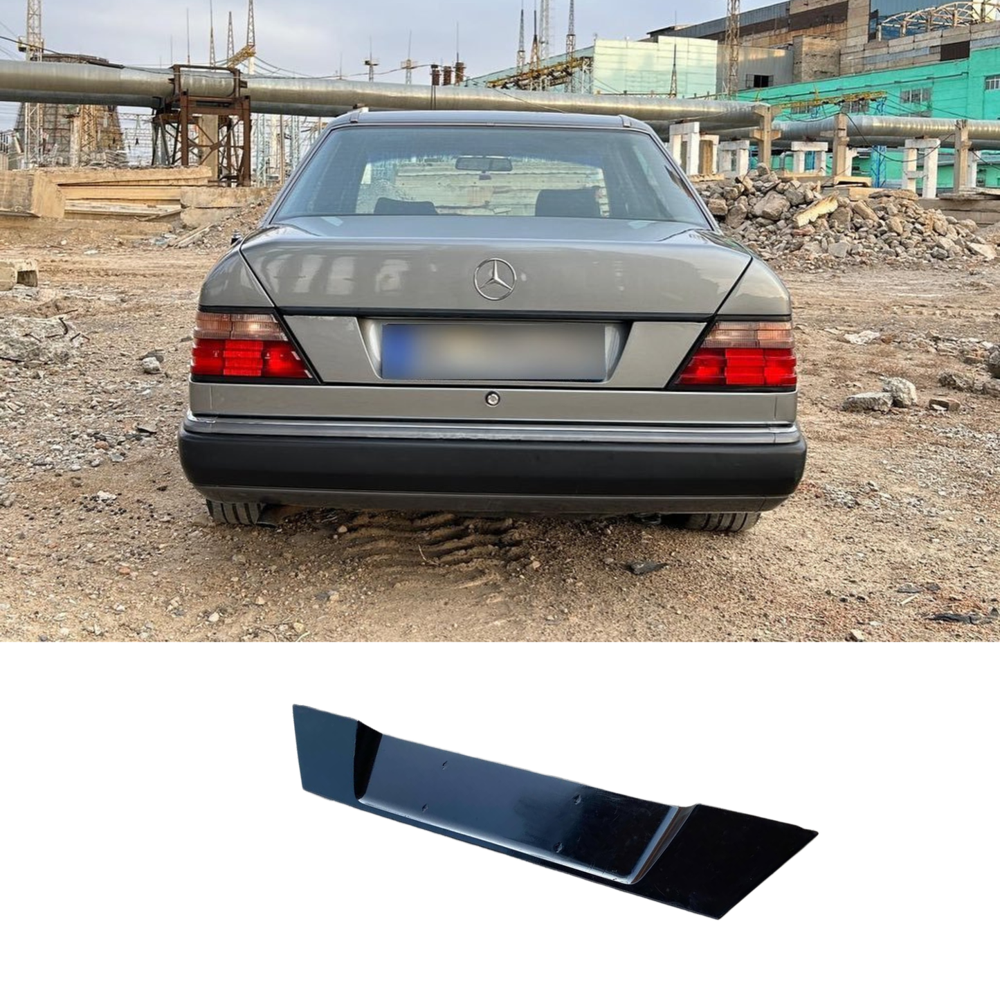Mercedes W124 1985-93 Taillight Rear Earlier Sedan Trunk Rare blend Heckblende