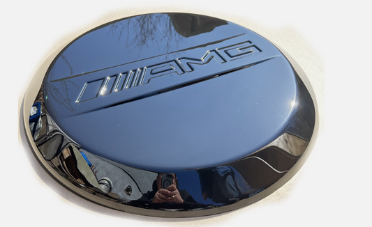 AMG Spare Wheel Tire Cover Black - W463 W464 G550 G63 G65 For Mercedes Benz