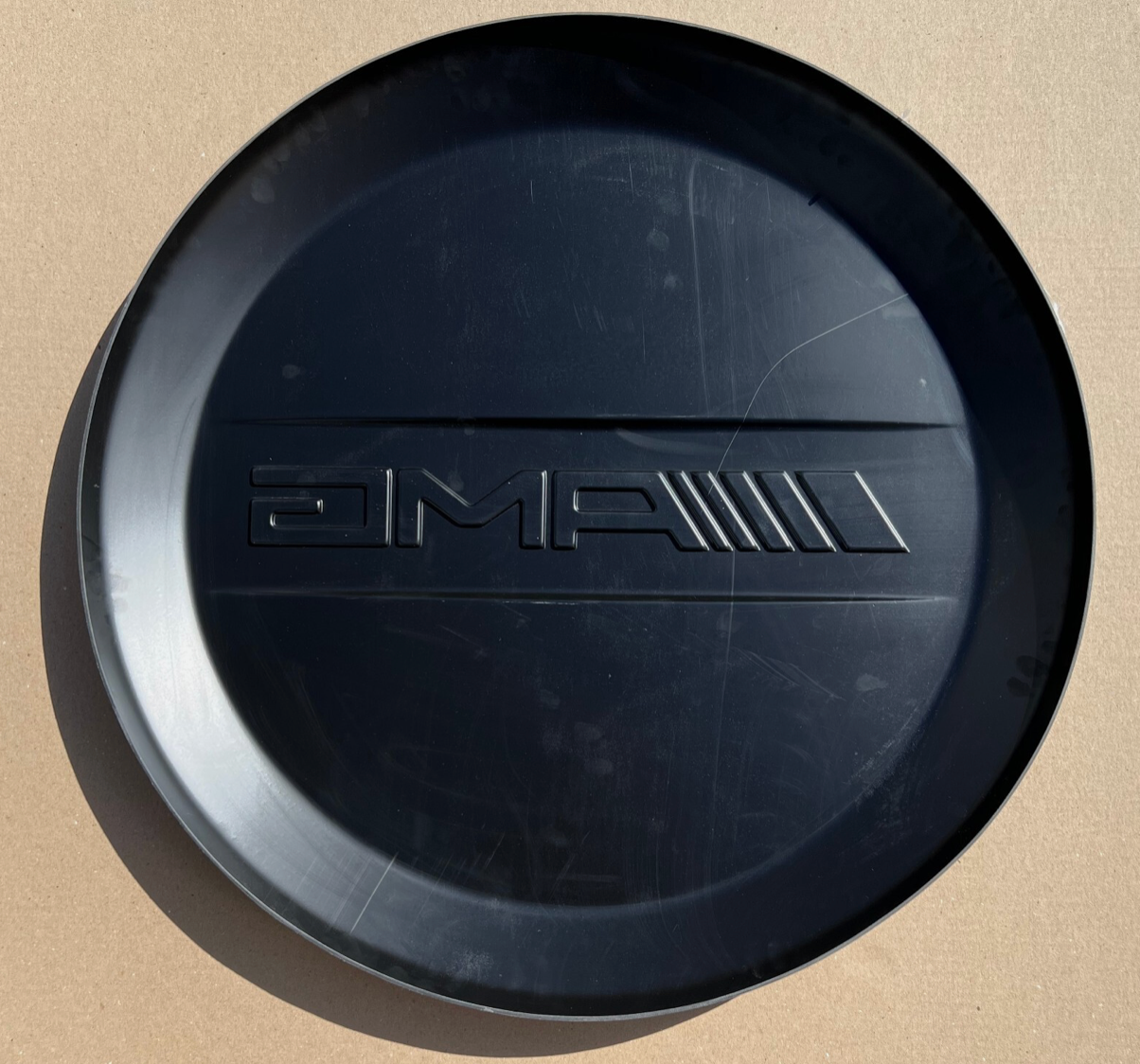 AMG Spare Wheel Tire Cover Black - W463 W464 G550 G63 G65 For Mercedes Benz