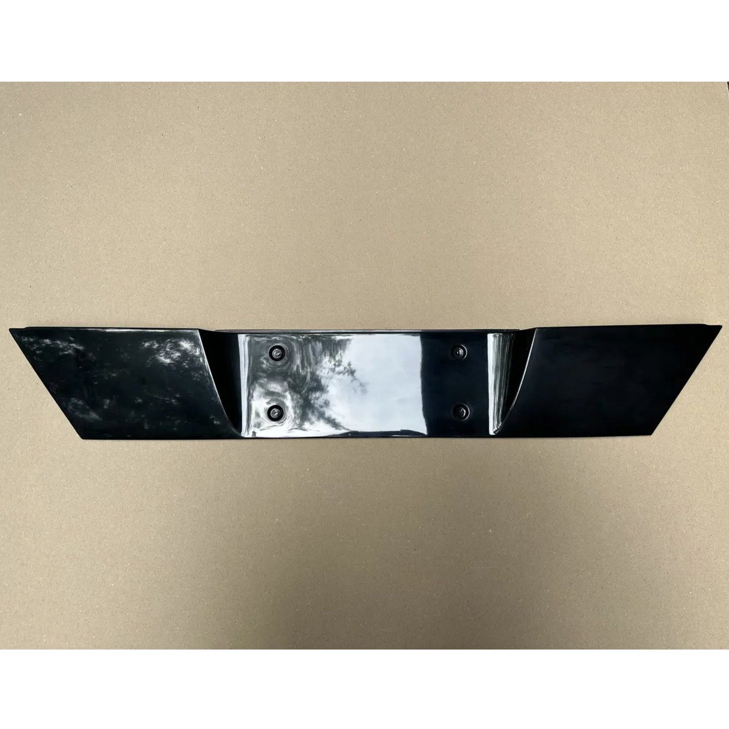 Mercedes 124 1987 - 93 Sedan Trunk USA Lisence Plate Panel, Black, C124, Blend